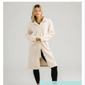 Zyia Active Umbria Long Fleece Jacket Size Large NWOT